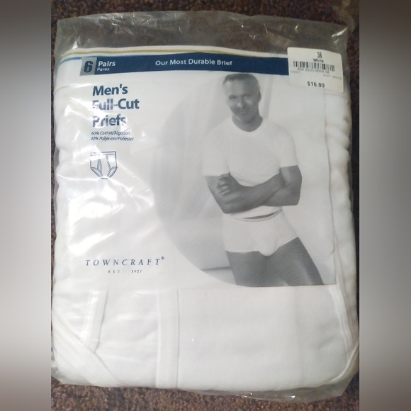 Towncraft Underwear & Socks Mens Towncraft Jcpenney Full Cut Brief